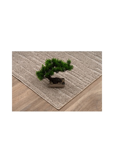 Raschel Carpet Moopy Bej Bukleli Yumuşak Soft Dokuma Yolluk Halı Salon Halısı Lp1007a Bej Bej