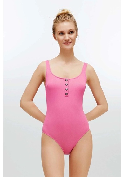 U.S. Polo Assn. Kadın Pembe Mayo Pembe