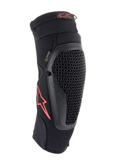 Alpinestars Bionic Flex Diz Koruma Siyah Kırmızı Çok Renkli