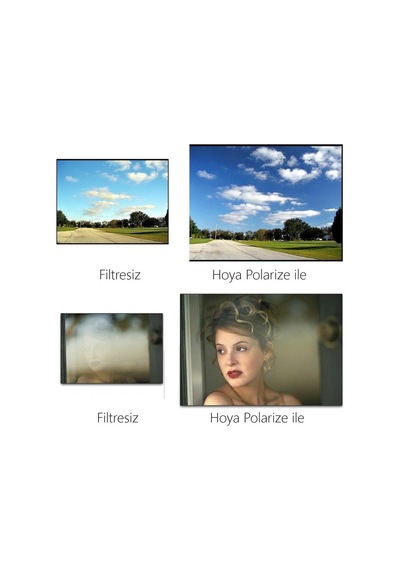 Hoya 46 MM CIR-PL Slim Polarize Filtre