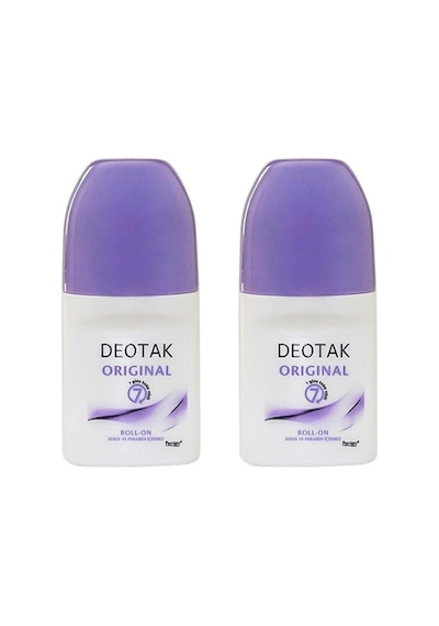 Deotak Original Unisex Roll-On Deodorant 35 ML x 2