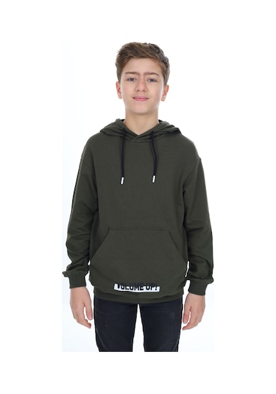 Toontoy Kids Toontoy Erkek Çocuk Oversize Kapüşonlu Cepli Baskılı Sweatshirt - 2 İplik Haki Toontoy Kids Toontoy Erkek Çocuk Oversize Kapüşonlu Cepli Baskılı Sweatshirt - 2 İplik Haki