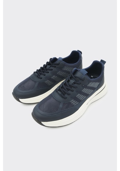 Derinet Comfort Taban Erkek Sneaker Lacivert Beyaz Lacivert Beyaz