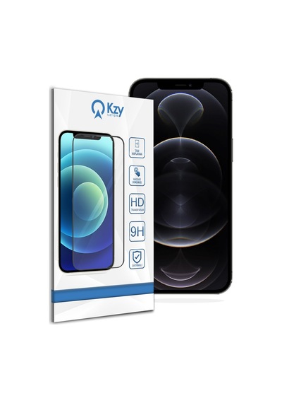 Apple Uyumlu iPhone 12 Pro Max Tam Kaplayan Temperli Ekran Koruyucu Cam (484049580) 10 Tl Fark Ile Şeffaf Kılıf