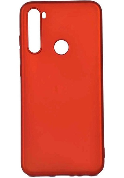 Xiaomi Redmi Note 8t Kılıf Zore Premier Silikon Kapak Kırmızı