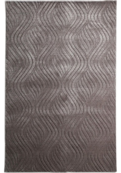 Çam Halı Emboss Jr 10 Gri Modern Desen Yeni Zellanda Yünü Ve Visk 130X190 Gri