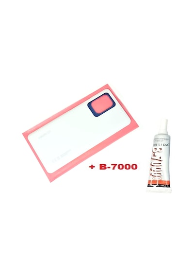 Tkgz Xiaomi Mi 11 T Pro Arka Kapak Batarya Pil Kapağı Cam+b-7000 Beyaz