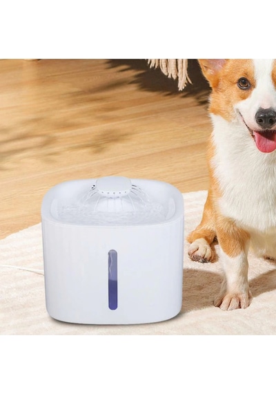 Ez-1002 Otomatik Su Sebili Fıskiyesi Kedi Köpek Ve Kuşlar İçin Temiz Ve Sürekli Su Kaynağı 3 Litre