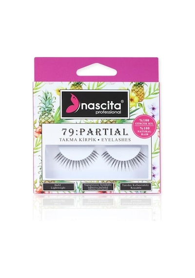 Nascita Parçalı Takma Kirpik Gerçek Kıl No:79
