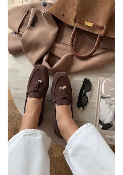 Kahve Kadın Loafer Ayakkabı K01360060172