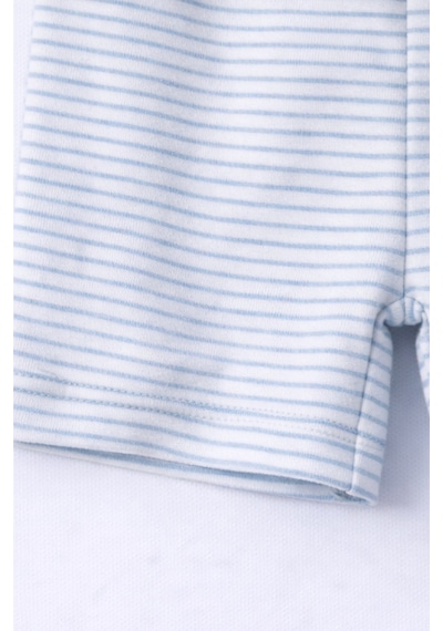 For My Baby Basic Bebek Şortlu Takım Mavi1