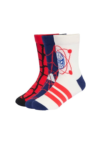 Adidas Çorap Marvel Spider Man 3 Pack Çok Renkli