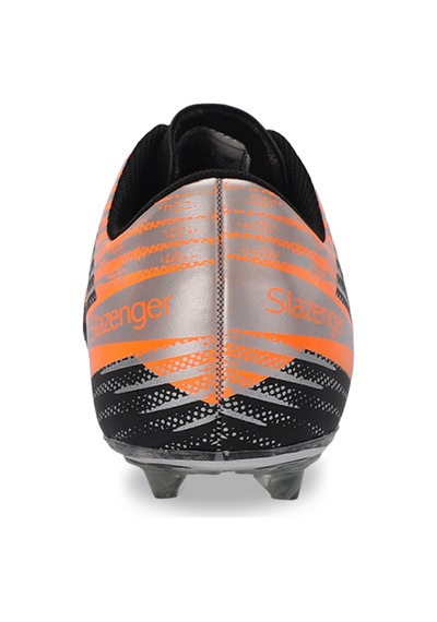 Slazenger CAMBLY KR Erkek Halı Saha Siyah / Turuncu Futbol Ayakkabısı