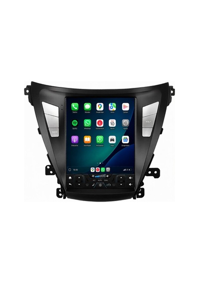 Hyundai Elantra 2014-2015 Tesla Android Multimedya Carplay Android Auto 10gb Ram 256gb Pro 9.7''