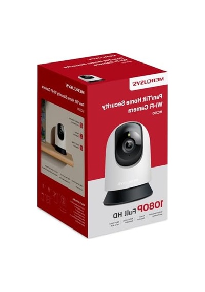 1080p Güvenlik Wi-fi Kamerası, 360 Görüş Ve Gece Görüşü İle Açık Gri