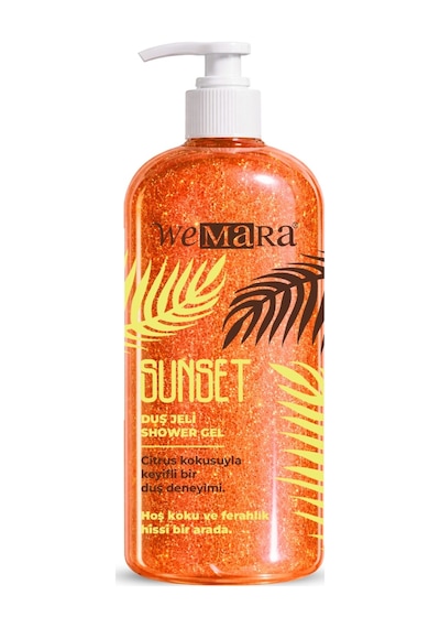 Wemara Sunset Simli Duş Jeli 1 L 4 Adet Diğer