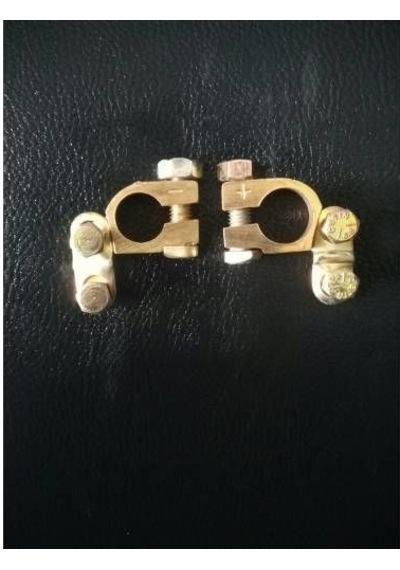 Akü Kutupbaşı Seti + ve - 6 ve 8 No Başlık