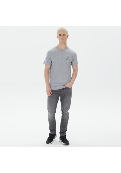 Huf Essentials Tt Erkek Gri T-shirt