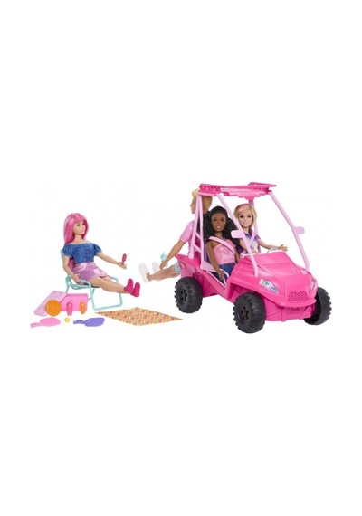 Jfv68 Plaj Arabası Oyun Seti - Barbie Mysteries: Beach Detectives Belirtilmemiş