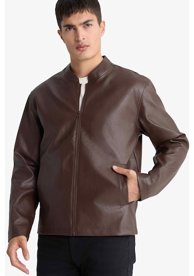 Defacto Su İtici Slim Fit Mont D8525ax26spbn130 Kahve-bn130