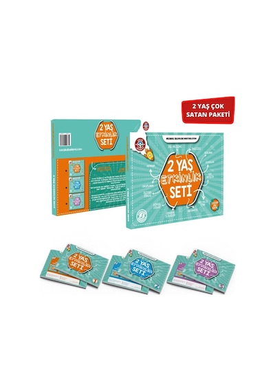 2 Yaş Etkinlik Seti Ve 12-24 Ay Cırt Cırtlı Ikili Paket