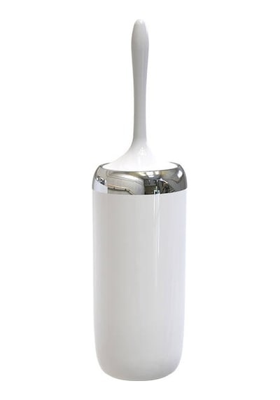 Primanova Lima Xl Krom Dekorlu Banyo Seti Beyaz