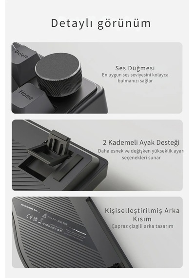 Aks075 Ergonomik Daydream Switch-mekanik Klavye-bt5.1/2.4gwireless/usb Kablolu-hotswap Dinamik Rgb