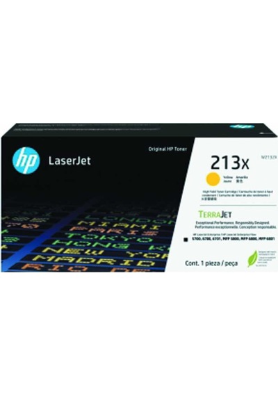 Hp 213x-w2132x Sarı Toner Yüksek Kapasiteli