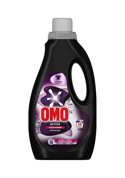 2 Adet Omo Sıvı Çamaşır Deterjanı Siyahlar 30 Yıkama 1500 Ml Diğer