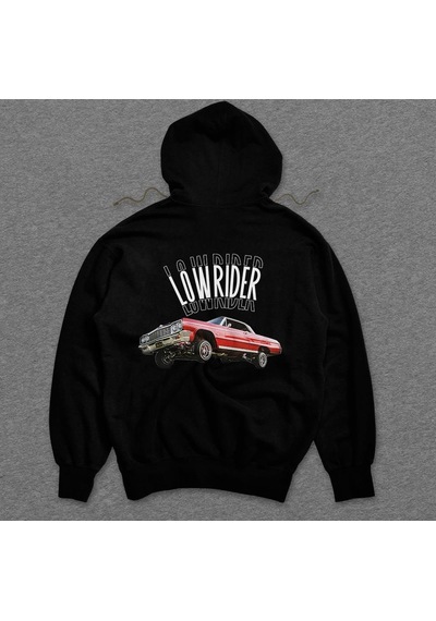 Lowrider Classic Car Klasik Araba Gang Gansta Sweatshirt Unisex Kapüşonlu Hoodie 001