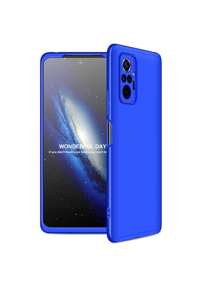 Xiaomi Redmi Note 10 Pro Kılıf Zore Ays Kapak Mavi