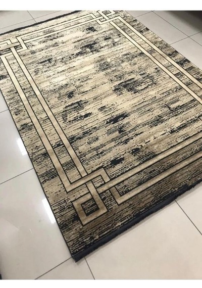 Merinos Halı Bamboo Lavi 34666 975 Serisi Bambu İplik Salon Oturma Odası Halısı Gold