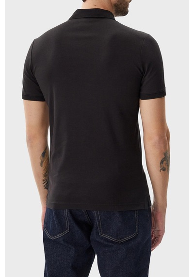 Calvin Klein Erkek Polo Yaka T Shirt K10k114135 Beh Siyah SIYAH