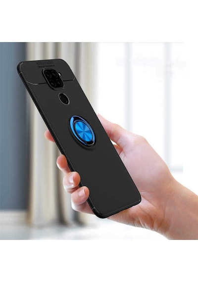 Xiaomi Redmi Note 9 Kilif Yüzüklü Magnetli Ravel Case 406653386