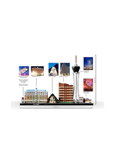LEGO® Architecture 21047 Las Vegas 501 Parça