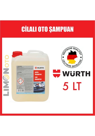 Würth Cilalı Araç Şampuanı 5 Lt