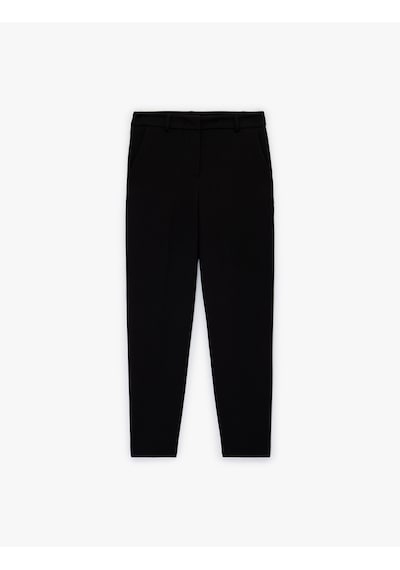 Koton Yüksek Bel Slim Fit Cigarette Pantolon Siyah 6sak40111uw Siyah