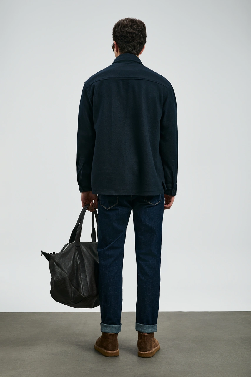 Lufian Sky Smart Jean Erkek Pantolon Slim Fit Mavi Mavi 112200226100300 Mavi
