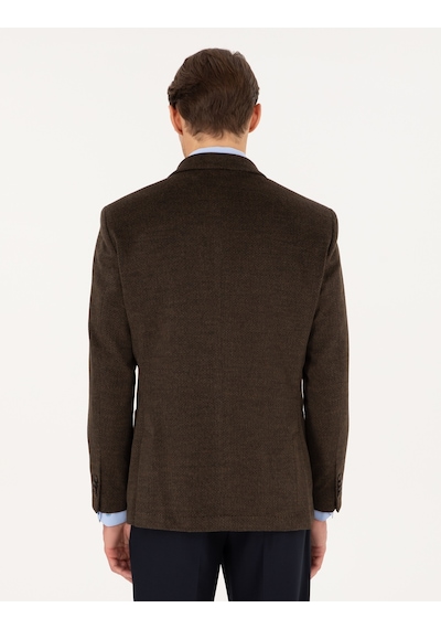Pierre Cardin Erkek Kahverengi Ceket 50296044-vr029 Kahverengi