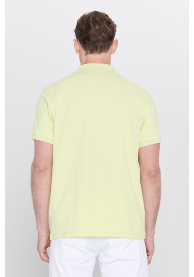 Ac&co Erkek Fıstık Yesıl Slim Fit Dar Kesim Polo Yaka Baskılı Pamuklu Tişört Ac&co Erkek Fıstık Yesıl Slim Fit Dar Kesim Polo Yaka Baskılı Pamuklu Tişört