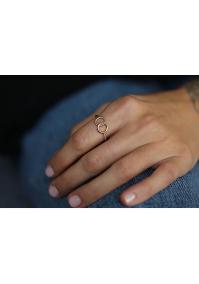 Reis Kuyumculuk T9778 Loop Ring Altın Yüzük