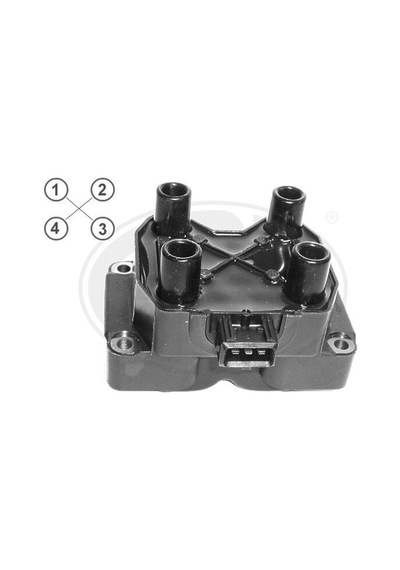 Ateşleme Bobini - Dacia 1309, 1310, Pick Up, Nova, Punto, Tipo, Bravo, Scudo, Stilo, Croma, Fiorino, Idea, Uno, Marea, Brava, Palio, Tempra, Siena, E 23946540