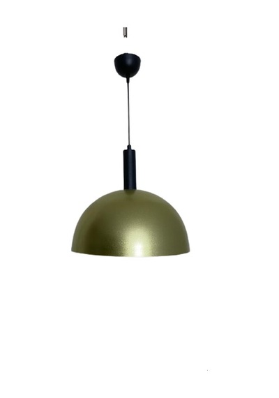 Rsylight Retro Gold Metal Dekoratif Tekli Kafe Mutfak Aydınlatma Avize Çap:30cm Beyaz