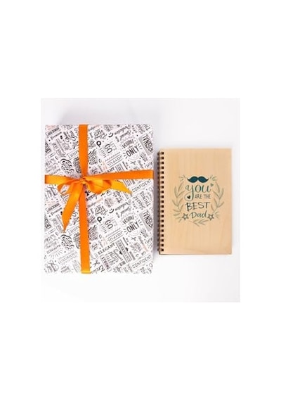 En İyi Babalara Hediye Ahşap Kapaklı Defter 12x18 Cm, 48 Yaprak Babaya Özel Hediye, Spiral, Çizgisiz Defter Çok Renkli En İyi Babalara Hediye Ahşap Kapaklı Defter 12x18 Cm, 48 Yaprak Babaya Özel Hediye, Spiral, Çizgisiz Defter Çok Renkli