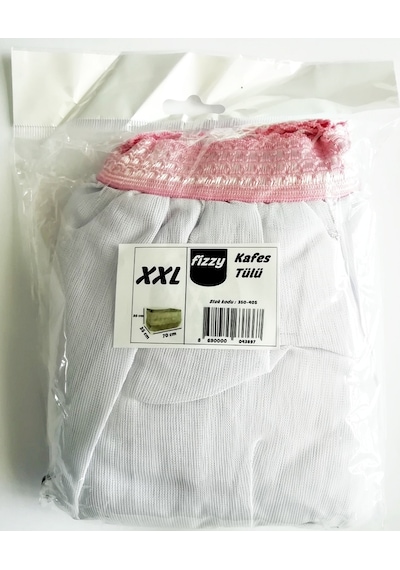 Büyük Battal Boy Kuş Kafes Tülü Xxl 70 X 35 X 30 Cm - Renk Pembe