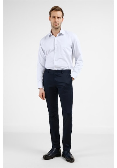 İmza Koyu Lacivert Yan Cep Casual Slim Fit Pamuklu Chino Pantolon 1003255172 Koyu Lacivert