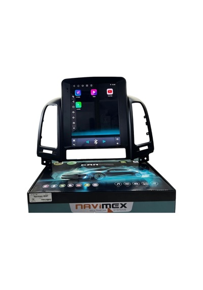 Hyundai Santafe 2011-2016 Navimex 8-128 Profesyonel Tesla Oem Multimedia 10"