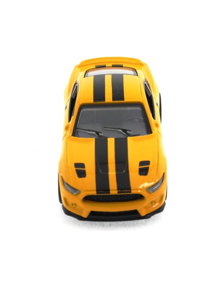 Die Cast Çek Bırak Metal Sarı Spor Araba