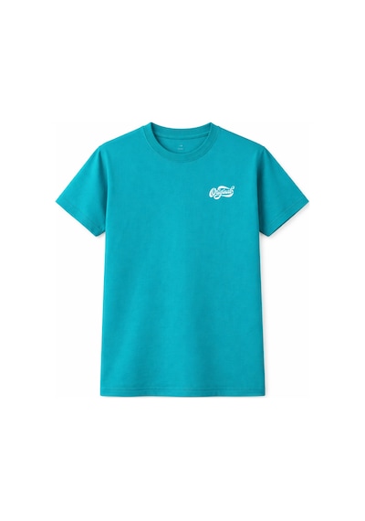 Unisex Bisiklet Yaka Original Yazılı Pamuklu Rahat Kalıp Baskılı Oversize T-shirt Petrol Yeşili Unisex Bisiklet Yaka Original Yazılı Pamuklu Rahat Kalıp Baskılı Oversize T-shirt Petrol Yeşili