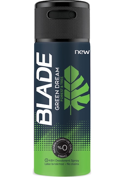 Blade Green Dream Deodorant 150 Ml 2 Adet